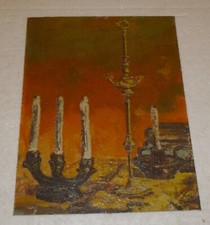 DIPINTO SPATOLA AD OLIO SU