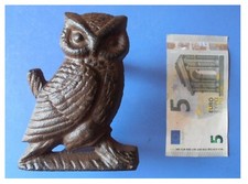 Gufo civetta in ghisa