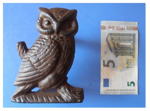Gufo civetta ghisa - gufo,