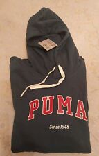 Puma - Felpa Uomo Varsity 2.0 Hoodie Dark Night - Taglia L