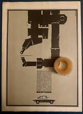 Rara Pubblicita’ SIMCA 1000 Coupe’ BERTONE  del 1964