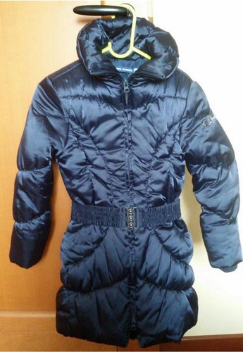 Piumino raso blu bimba - , anni