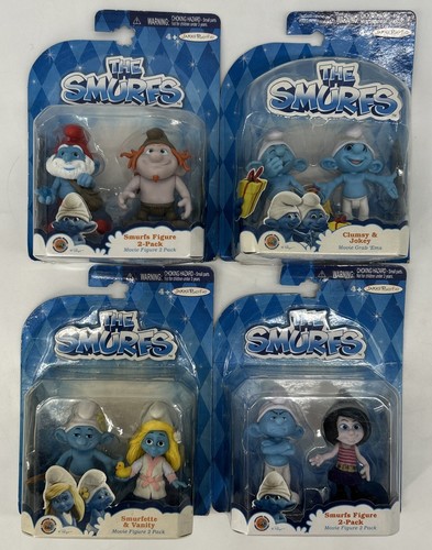 The smurfs movie figures - the,