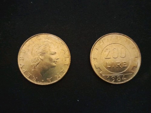 Repubblica italiana 200 lire - italiana,