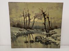 Ercole MAGROTTI (1890-1967) - Olio su tavola