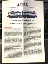 ACME ISTRUZIONI  LOCOMOTIVA E