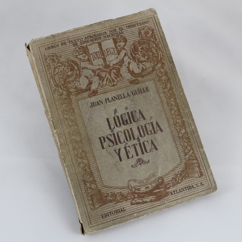 Antico libro logica psicologia - logica,