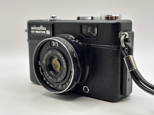 Minolta matic fotocamera - hi-matic,