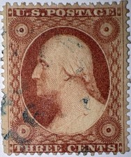 Francobolli da viaggio: 1857