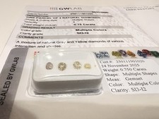 4 Pz Diamanti Naturali