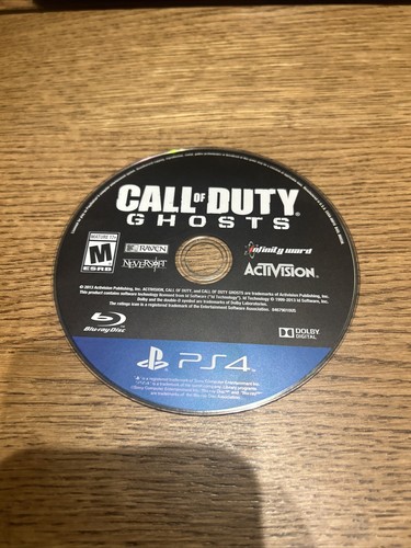 Call duty ghosts ps4 rbe4m - of,