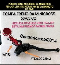 Pompa freno anteriore - pompa, dx