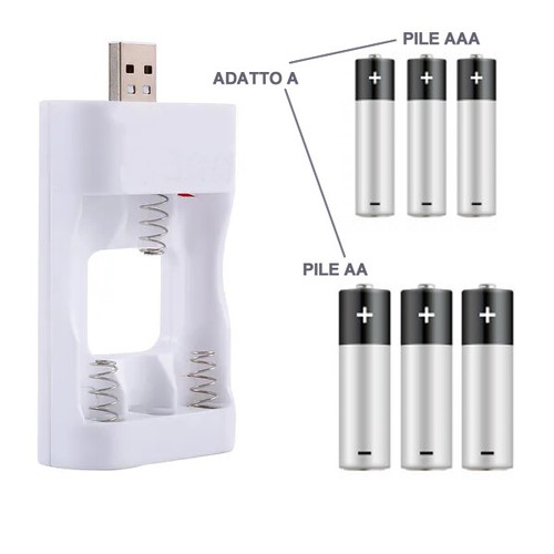 Mini slot pile stilo - mini, carica