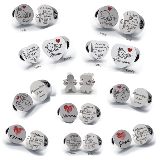 Charm beads per - per, bracciale