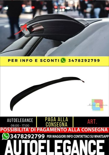 Spoiler ala aggiuntiva - aggiuntiva, nero