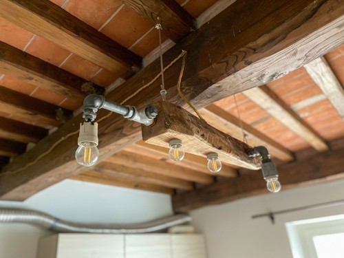 Lampadario artigianale cucina - artigianale,