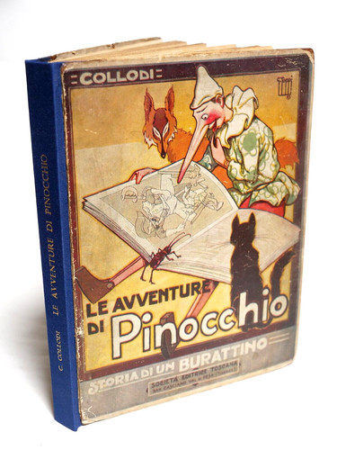 Z192 collodi pinocchio disegni - pinocchio,