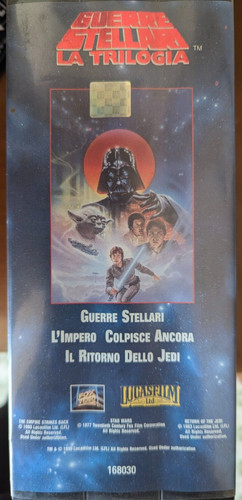 Vhs guerre stellari - vhs, la