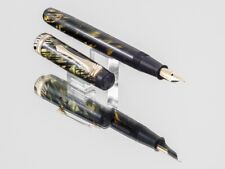 1938 PILOTA NAMIKI A-SHIKI TRASPARENTE OCCHIO DI TIGRE CELLULOIDE RIEMPITIVO SOTTOVUOTO STUPENDO