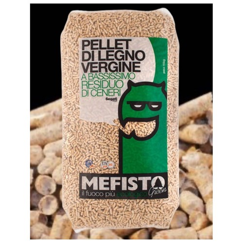 Pellet mefisto green abete - green,