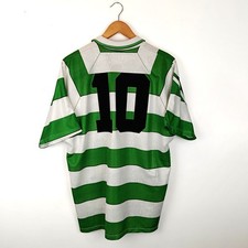 CELTIC GLASGOW MAGLIA UMBRO HOME CASCARINO VINTAGE JERSEY TRIKOT SHIRT 1991-1992