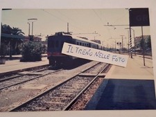Fotografia Stazione di Grosseto Automotrici FS ALn 663.1175 doppia composizione