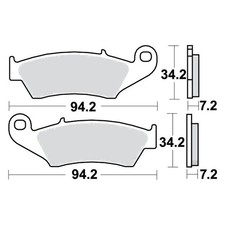 Pastiglie freno ruota anteriore per Beta RR 390 S Racing anno 2021-2022