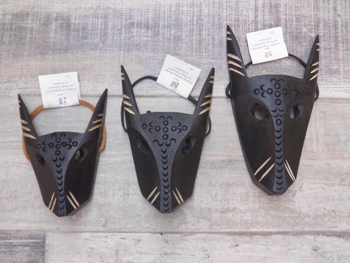 Maschera legno boes - legno,