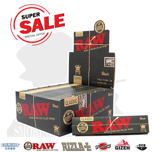 Raw cartine black king size - ,