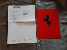 Ferrari F310B Formula 1 RARE advertising brochure 1997 Michael Schumacher Irvine