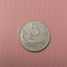 Italy 5 Lire 1955 KM# 92