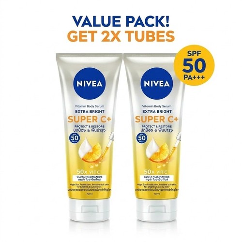 Nivea extra bright super - 2x,