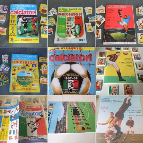 Nuovi album calciatori dal - 10,