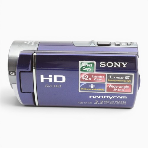 Sony hdr cx130e - sony, hdr-cx130e
