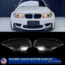 2xFront Headlight Lens Cover