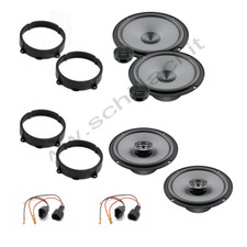 Kit 6 casse per Alfa Romeo 159  Hertz  con adattatori e supporti altoparlanti 