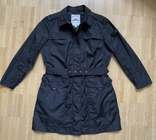 Orig. PEUTEREY cappotto giacca JOHANNA parka trench cintura nero prezzo da nuovo 389 €