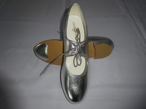 Scarpe ballo argento tap - da, pu