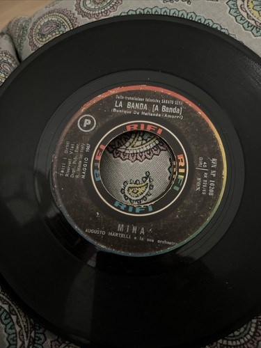 Mina disco giri banda - 45,