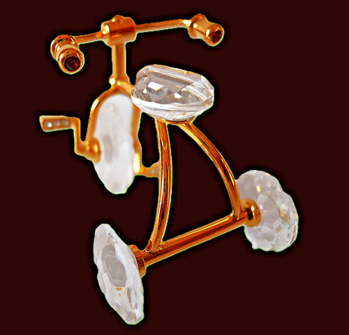Swaroski bicicletta triciclo - swaroski,