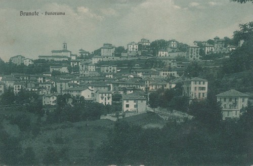 Cartolina brunate como - cartolina,