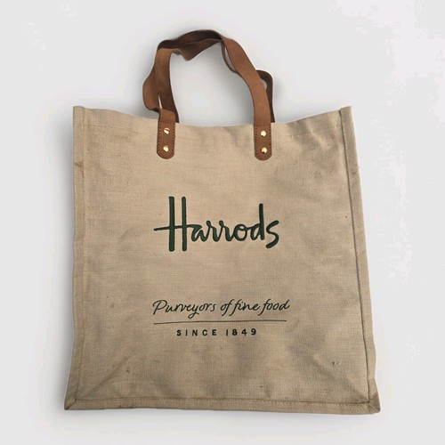 Borsa tote harrods iuta - harrods, in