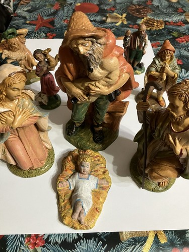 Statue presepe vintage - presepe,