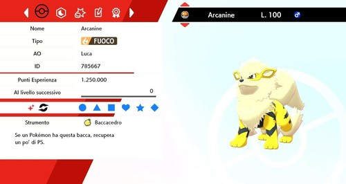Arcanine ultra shiny - arcanine,