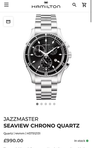 Orologio uomo hamilton - orologio,