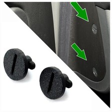 2 x clip tappo copri cruscotto