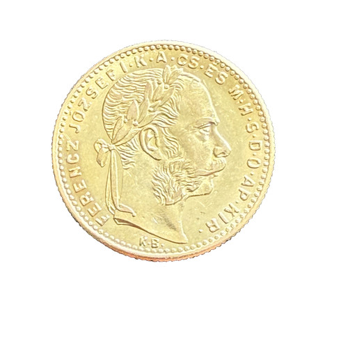 Ungheria 1891 oro franchi - oro,