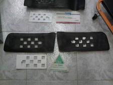 Mascherina gomma d'epoca copri proteggi radiatore Lancia Prisma 2644