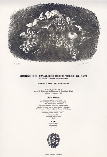 Menu ordine dei - menu,