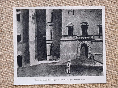 Scenografia mario sironi - scenografia,